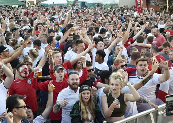 One of the Street Parties held at The Solstice  following England at the 2018 World Cup.