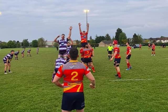 Action from Stamford 0, Borough 22.