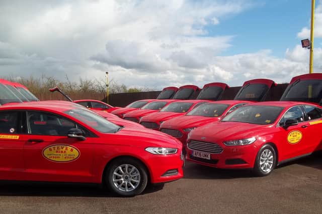 Steve's Taxis have raised £17,000 for the hospital