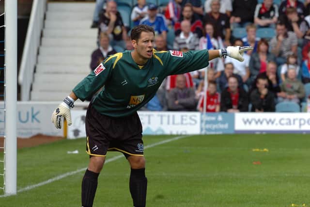 Mark Tyler during his Posh testimonial match against Liverpool in 2007.