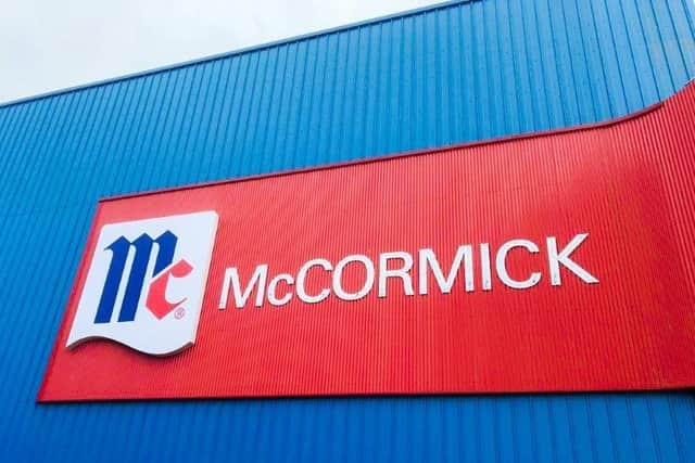 Flavourings specialist McCormick.