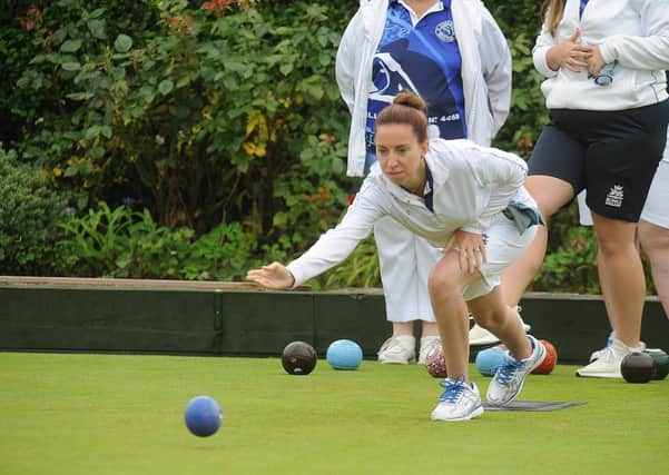 Sophie Morton beat reigning county champion Chris Ford.