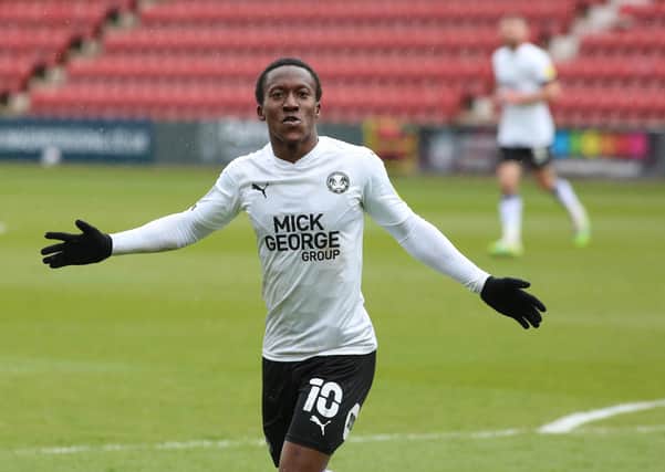 Siriki Dembele is expected to leave Posh this summer.