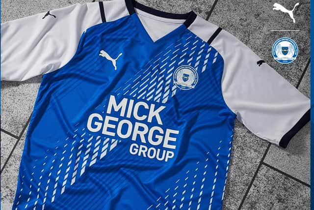 The 2021-22 Posh home shirt