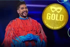 Peterborough's Louis Smith wins The Masked Dancer. Picture: ITV/The Masked Dancer