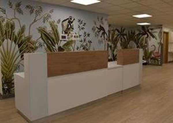 The new jungle themed assessment unit