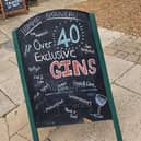 It's World Gin Day -  at Homme Nouveau in Whittlesey's Market Place.