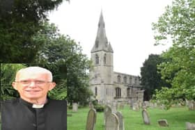 The new rector of All Saints Paston, Rev. Capt. Paul Nigel Whiteley