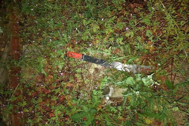 Items found by police