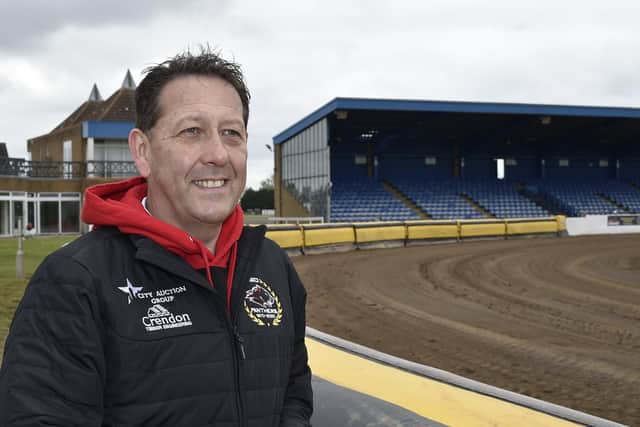 Peterborough Panthers team manager Rob Lyon.