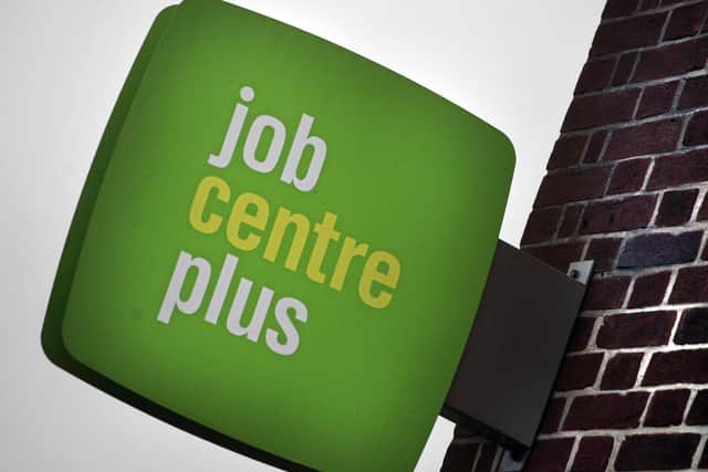 Job Centre Plus.  (Photo by Matt Cardy/Getty Images) SUS-200204-154906001