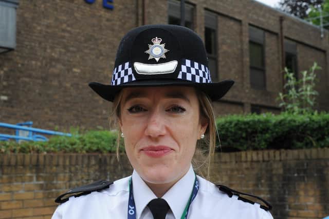 Superintendent Kate Anderson at Thorpe Wood Police Station EMN-210621-155612009