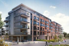 The Nene Wharf luxury apartments development at Fletton Quays.