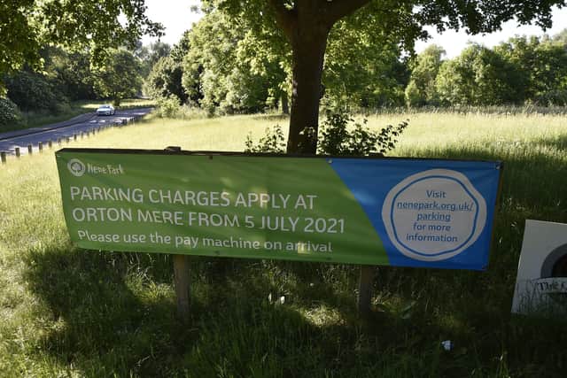 Car parking charges to start at Orton Mere