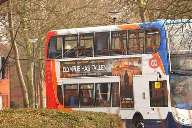 A Stagecoach bus in Peterborough