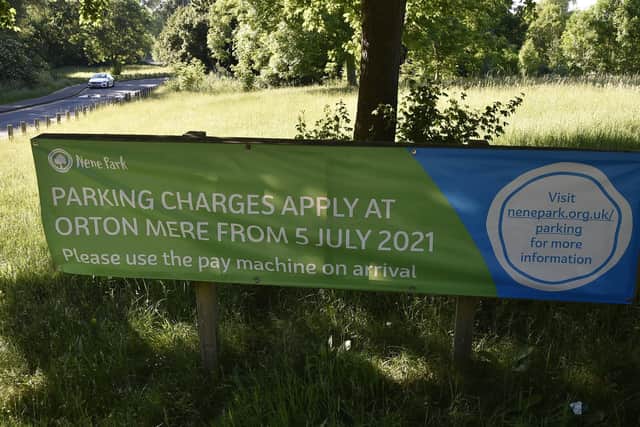 Car parking charges to start at Orton Mere EMN-210616-080307009