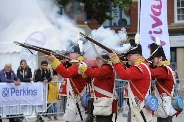 Napolionic Wars re-enactment at the Heritage Festival EMN-180617-215408009