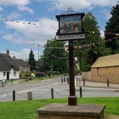 The bunting has gone up in Werrington village ready for the weekend's trail.