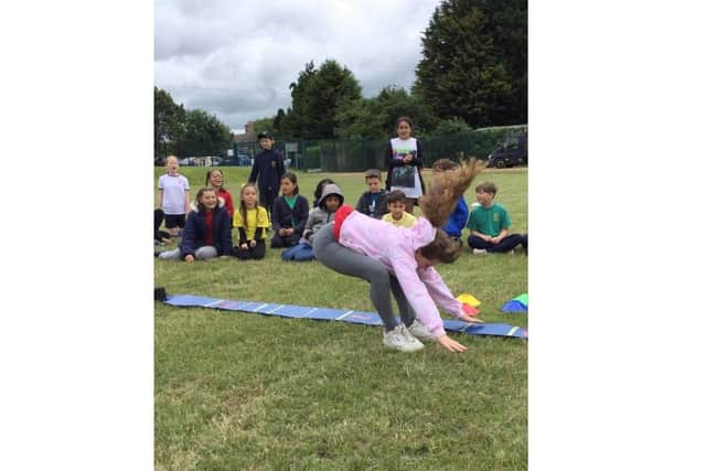 Sports Day at St Augustine's.