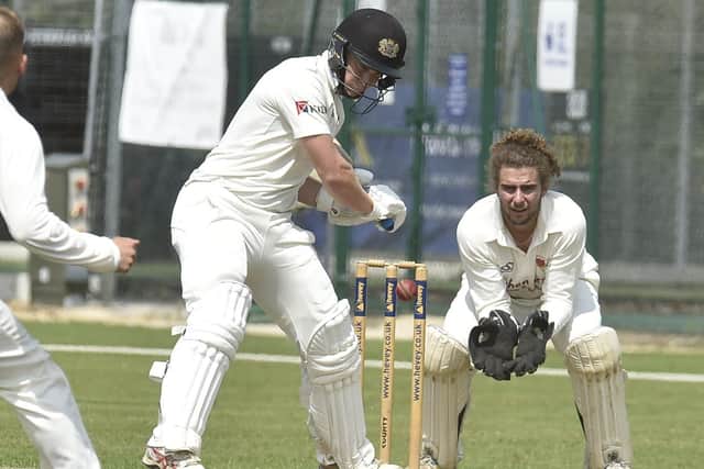 Peterborough Town's Alex Mitchell steered his side to victory at Old Northamptonians.