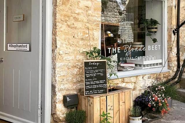 Blonde Beet in St Paul's Street, Stamford, has welcomed its first sit-down diners.