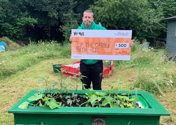 Up the Garden Bath won a £500 grant