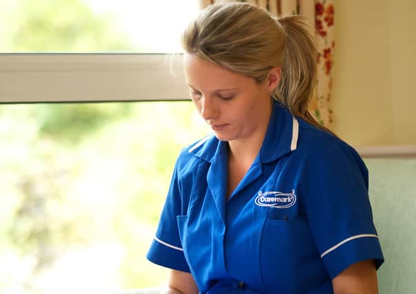 A staff member with Caremark.