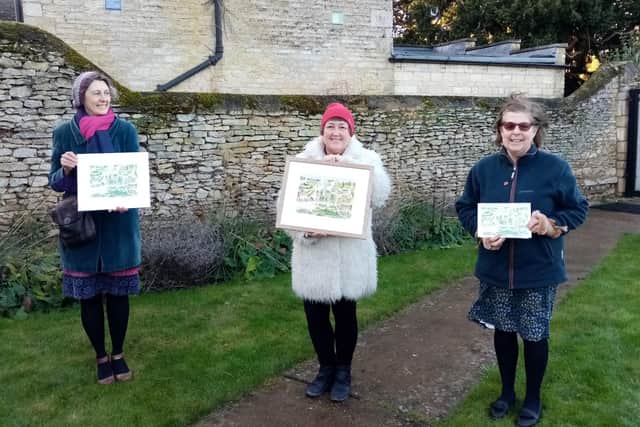 SKDC community champions grants went to a project in Uffington in December. EMN-201222-115830001