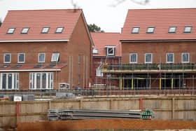 Building work on new homes in Peterborough accelerated at the start of the year, figures reveal. Photo: PA EMN-210907-123738001