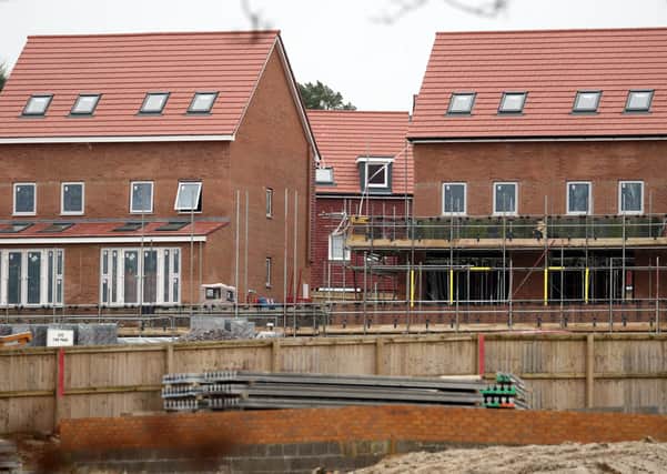 Building work on new homes in Peterborough accelerated at the start of the year, figures reveal. Photo: PA EMN-210907-123738001