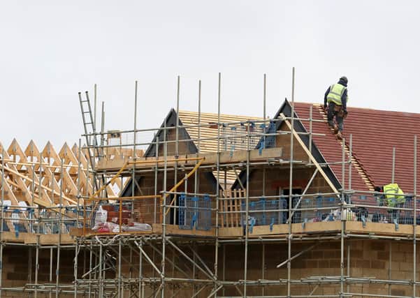 Building work on affordable homes in Peterborough has been reduced as the pandemic was blamed for a slowdown in schemes across England. Photo: PA EMN-210907-175835001