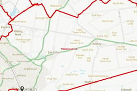 Part of the proposed new Peterborough constituency