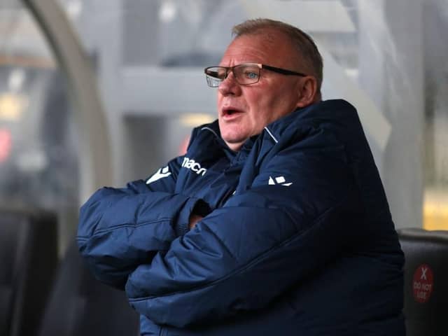 Gillingham manager Steve Evans. Photo: George Wood/Getty Images.