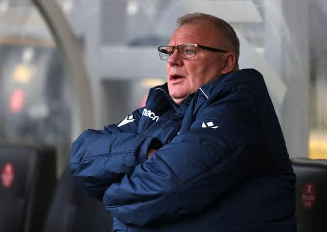 Gillingham manager Steve Evans. Photo: George Wood/Getty Images.