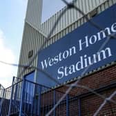 The Weston Homes Stadium.