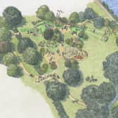 An artist's impression of the new Fox Play Area.