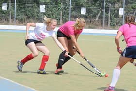 Action from the SWAN hockey tournament in 2018.