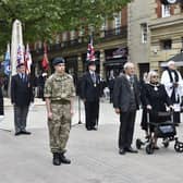 100 year celebration of the Peterborough branch of the Royal British Legion at the Bridge Street war memorial