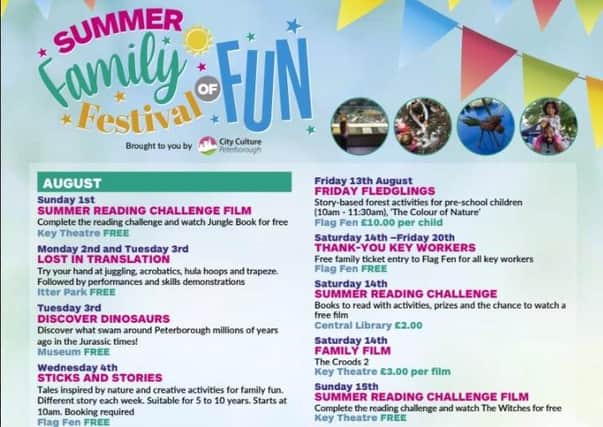 The Summer Festival Of Family Fun in Peterborough