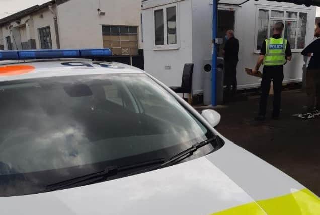 Police carried out a day of action yesterday