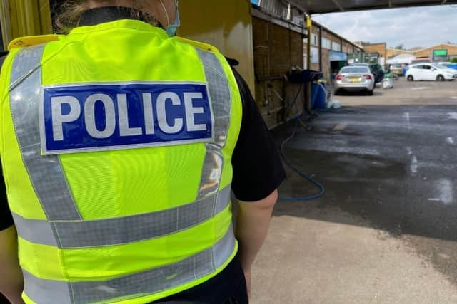 Police carried out a day of action yesterday