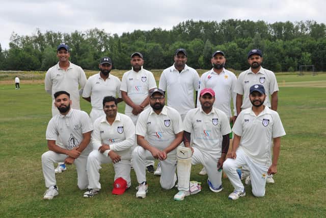 The Hampton second team that beat Falcon in a Hunts Division Two game. Photo: Chris Lowndes.