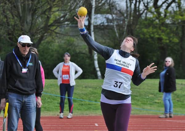 Andrea Jenkins won four events for Peterborough & Nene Valley at the latest East Anglia League meeting.