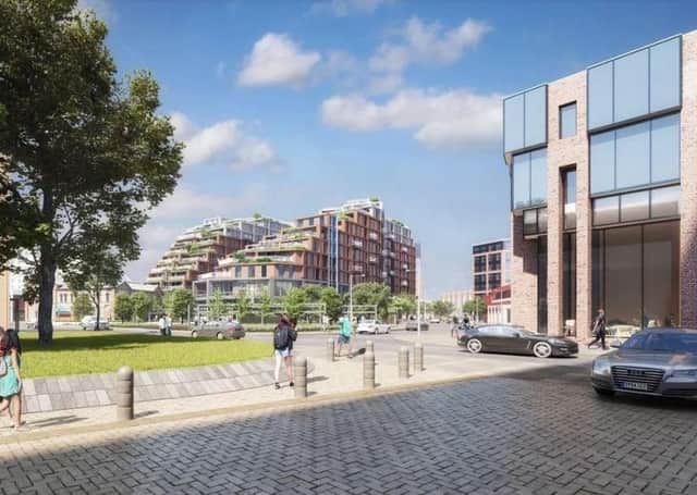 A visual for the proposed regeneration of Northminster