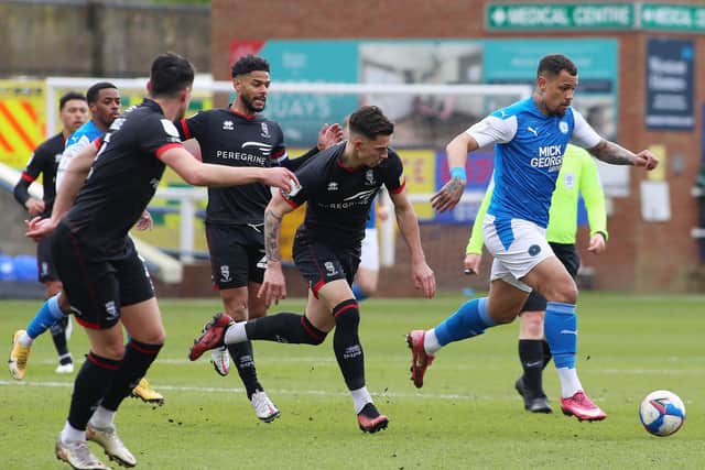 Jonson Clarke-Harris in action.