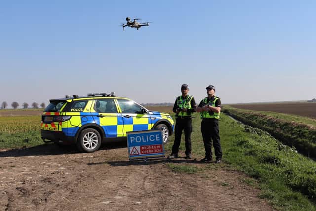 The drones have been a vital tool for police