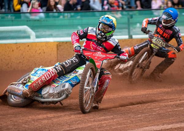 Hans Andersen in action for Panthers at Wolverhampton. Photo: Paul Rose.