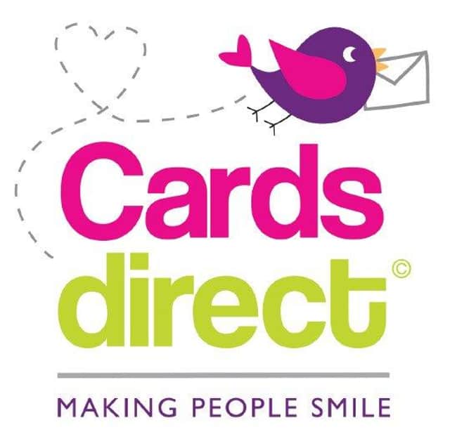 The logo of Cards Direct, which is about to open a store in the Queensgate shopping centre.