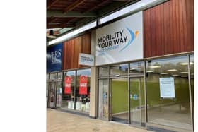 Mobility Your Way showroom at Peterborough One Retail Park.