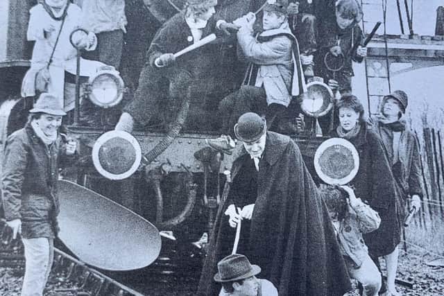 Prince Edward and fellow students descended on Nene Valley Railway in 1985.